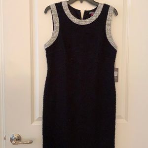Brand New Vince Camuto Black Tweed Drees